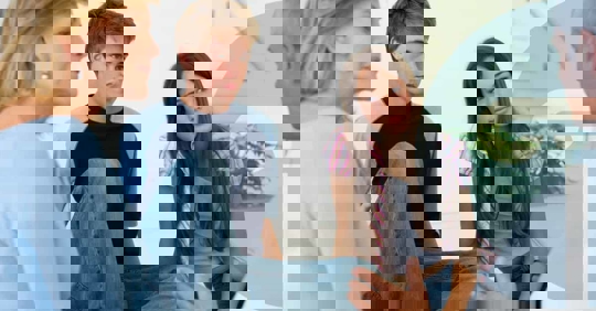 children listening to parents